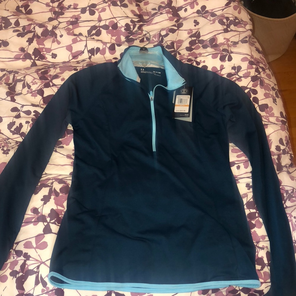 UA Fitted Threadborne HeatGear 1/2 Zip